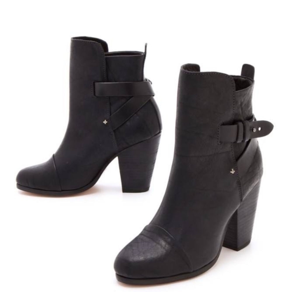 Rag & Bone Kinsey Boot - black leather, lightly worn!